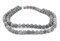 The Bead Chest Matte Grey Picasso Jasper Beads (10mm): Organic Gemstone Round Spherical Energy Stone Healing Power Crystal for Jewelry Bracelet Mala Necklace Making
